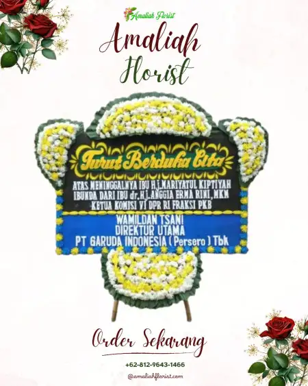 Papan Bunga Duka Bantur